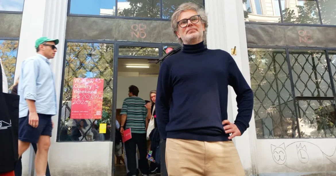 Virágzik a gazdaság és a művészet Varsóban – Łukasz Gorczyca galerista