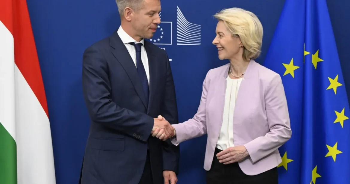 Von der Leyen: Magyarország újra az Európai Unió középpontjában áll