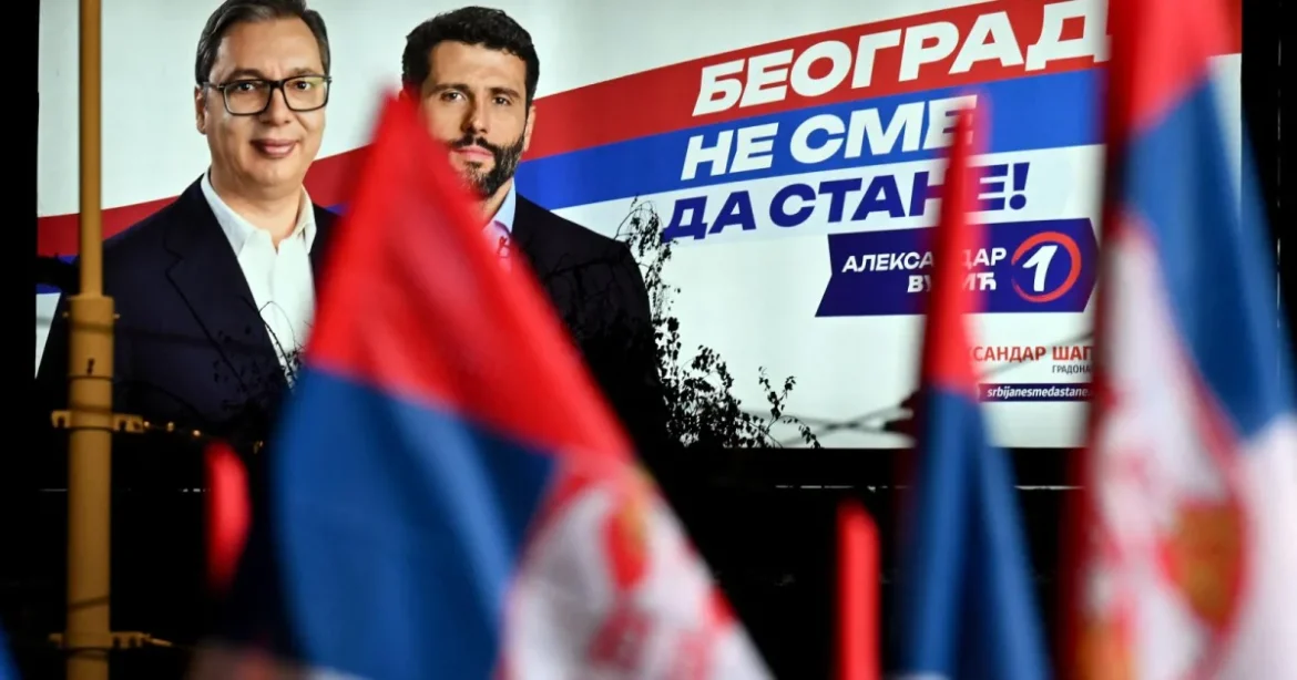 Bajban Vučić, verekedésbe keveredett a belgrádi polgármester
