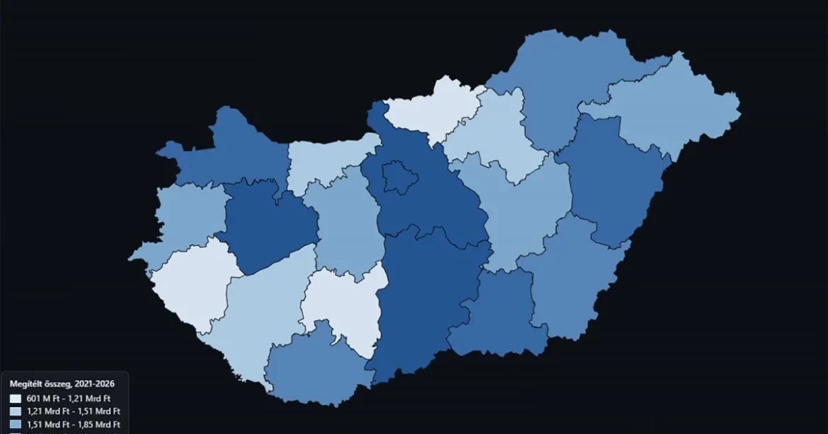 Térképen és grafikonokon az elmúlt öt év NKA-támogatásai
